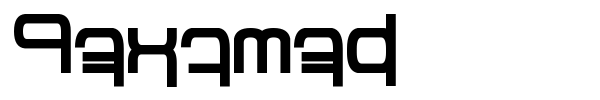 Betazed font preview